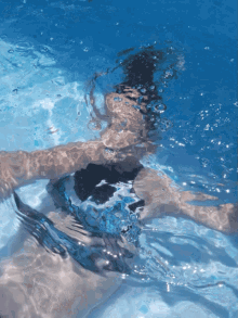 Underwater Swimming GIF