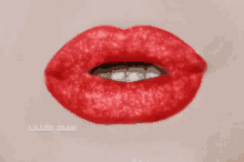 glitter lips lipstick lillee jean beauty