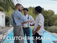 Clutcherie Mafia Pool GIF - Clutcherie Mafia Pool Pool Party GIFs