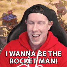 I Wanna Be The Rocket Man I Want To Fly GIF - I Wanna Be The Rocket Man Rocket Man I Want To Fly GIFs
