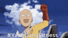 Saitama Yang Gang Fitness GIF - Saitama Yang Gang Fitness One Punch Man GIFs
