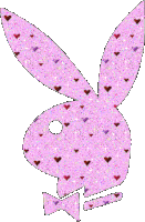 Playboy Bunny Sticker - Playboy Bunny Hearts Stickers