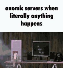 anomic anomie lag server explode