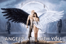 Angels Black GIF - Angels Black White GIFs