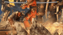 Injustice2 Hellboy GIF - Injustice2 Hellboy Fight GIFs