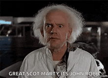 Doc Brown Back To The Future GIF - Doc Brown Back To The Future When You Remember GIFs