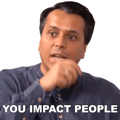 You Impact People Avinash Lohana Sticker - You Impact People Avinash Lohana Pinkvilla Stickers
