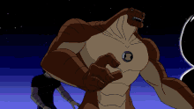 a cartoon drawing of a person 's arm with a black background