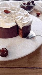 Black Forest Cake Dessert GIF - Black Forest Cake Dessert Cake GIFs
