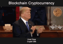 Blockchain Cryptocurrency GIF - Blockchain Cryptocurrency Donald GIFs
