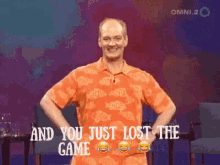 Lost The Game And You Just Lost The Game GIF - Lost The Game And You Just Lost The Game Whose Line Is It Anyway GIFs