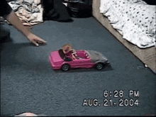 Barbie Car Crash GIF - Barbie Car Crash Toy GIFs