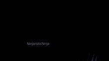 a drawing of a person with the words ninjaisticninja on the bottom right