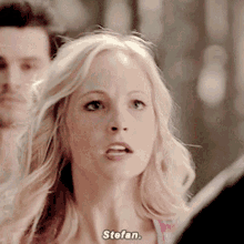 Caroline Forbes Caroline And Stefan And Enzo GIF - Caroline Forbes Caroline And Stefan And Enzo Stefan Salvatore GIFs