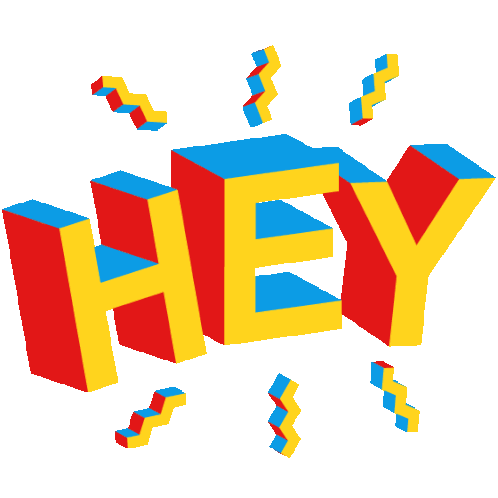 Hey Hello Sticker - Hey Hello Hi Stickers