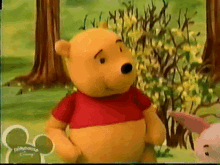 The Book Of Pooh Maple Leaf GIF - The Book Of Pooh Maple Leaf Leaf GIFs