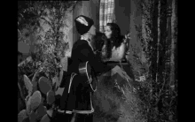 Buster Keaton Serenade GIF - Buster Keaton Serenade Kiss GIFs
