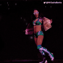 Sasha Banks Dancing GIF - Sasha Banks Dancing Entrance GIFs