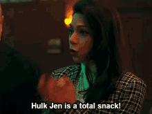 Nikki Ramos Total Snack GIF - Nikki Ramos Total Snack She Hulk GIFs
