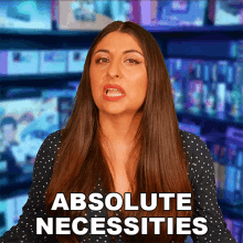 Absolute Necessities Lady Decade GIF - Absolute Necessities Lady Decade Absolute Needs GIFs
