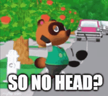 So No Head Animal Crossing GIF