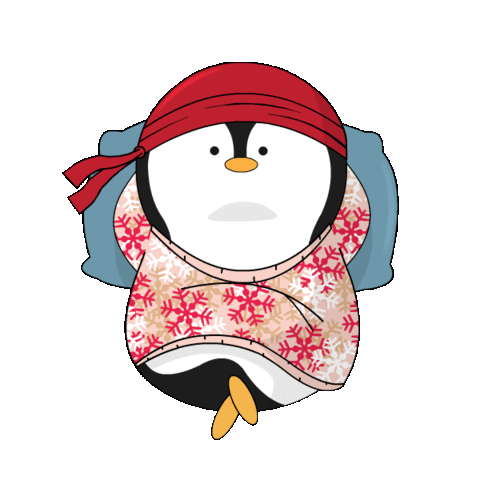 Chill Thinking Sticker - Chill Thinking Penguin Stickers