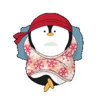 Chill Thinking Sticker - Chill Thinking Penguin Stickers