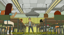 Bob’s Burgers Pepper Spray GIF