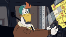 ducktales ducktales2017 launchpad mcquack yes stare