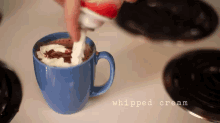 Nutella Hot Chocolate GIF - Hot Chocolate Whipped Cream Yummy GIFs