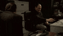 Tony Soprano The Sopranos GIF - Tony Soprano The Sopranos All Due Respect GIFs