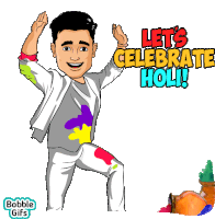 Happy Holi Sticker