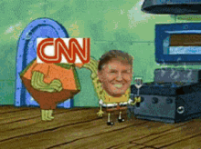 Haters Gonna Hate Trump GIF - Haters Gonna Hate Trump Spongebob GIFs