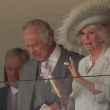 Queen Camilla King Charles GIF - Queen Camilla King Charles Nocontxt GIFs