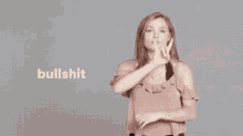Bs Sign Language GIF - Bs Sign Language Hand Gesture GIFs