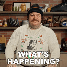 What'S Happening Matty Matheson GIF - What'S Happening Matty Matheson Cookin' Somethin' GIFs