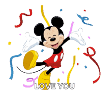 Mickey Mouse Celebration GIF