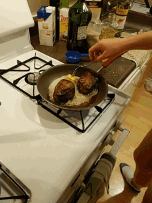 Smearing Butter On The Meat Guga Foods GIF - Smearing butter on the meat Guga  foods Putting butter on the meat - Discover & Share GIFs