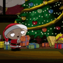 Stewie Christmas GIF - Stewie Christmas Tree GIFs