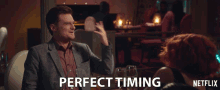 Perfect Timing Ben GIF - Perfect Timing Ben Dating Around GIFs