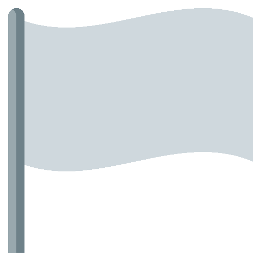 white flag - transparent background on Make a GIF