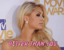 Paris Hilton Better Than You GIF - Paris Hilton Better Than You GIFs