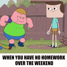 No Homework Weekend GIF