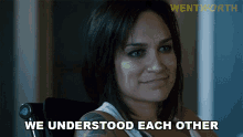 We Understood Each Other Franky Doyle GIF - We Understood Each Other Franky Doyle S2e1 GIFs