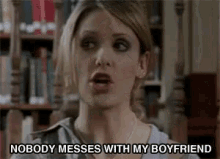 Nobody Messes With Him GIF - Protective Protective Girlfriend Boyfriend GIFs