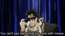 Jojo You Cant Pay Back GIF - Jojo You Cant Pay Back What You Owe GIFs