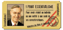 essentialisme point