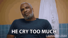He Cry Too Much Charles Oakley GIF - He Cry Too Much Charles Oakley Lol Network GIFs