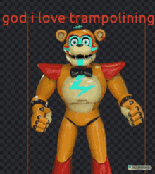 God I Love Trampolining Trampolining GIF - God I Love Trampolining Trampolining Fnaf GIFs