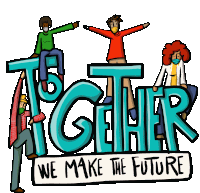 Democracyrising Together Sticker - Democracyrising Together Come Together Stickers